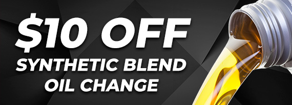 Synthetic blend oil change